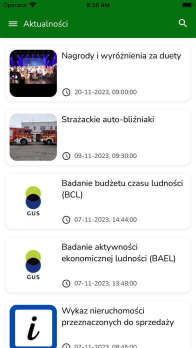 Gmina Krzymów Screenshot