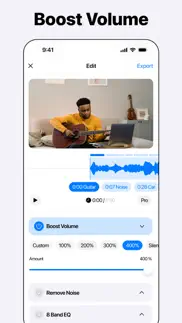 klin: ai video sound cleaner iphone screenshot 2