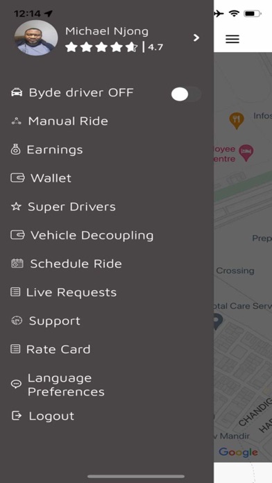 Byde Driver Screenshot