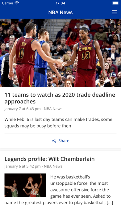NBA ISAC Screenshot