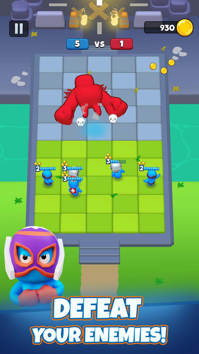 Merge Battle - Auto Arena