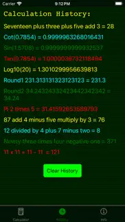 terminal calc: letter & num ed iphone screenshot 1