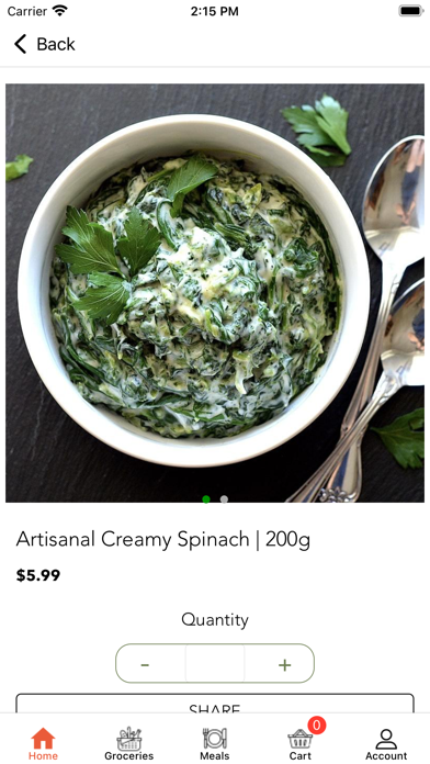 The New Grocer: Online Grocery Screenshot