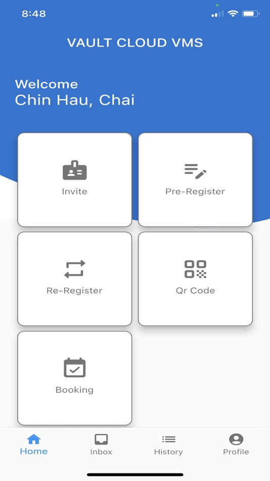 #2. Vault Cloud VMS (iOS) Podle: Chai Chin Hau Ernest