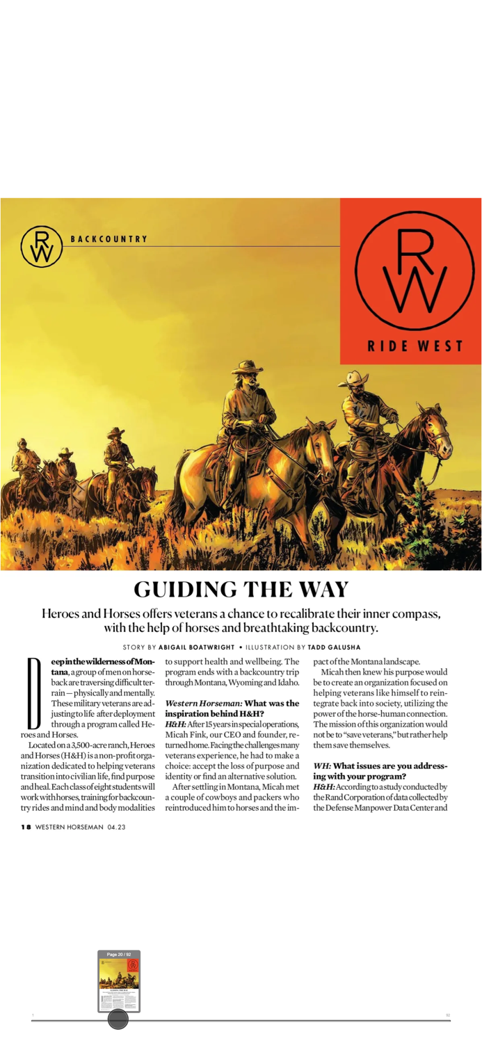 Western Horseman Magazine