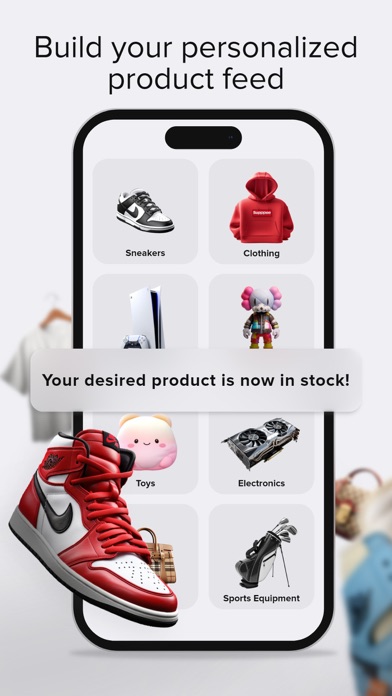 Instock: Shopping Screenshot