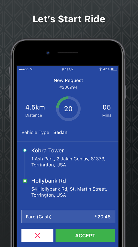 #4. IR Taxi Driver (iOS) 由: Jose Cuzco