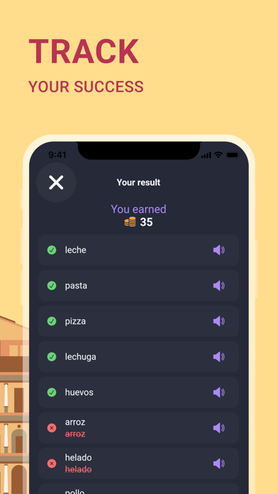 Spanish Words A1-B1 | 2Shine Screenshot