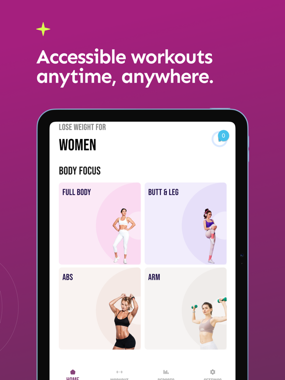 Screenshot #5 pour Fitness Women Workout at Home