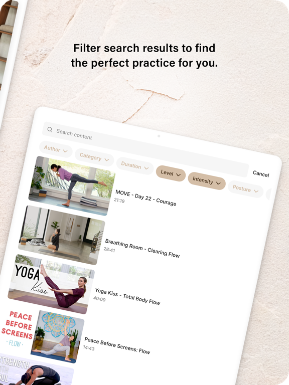 Screenshot #6 pour Find What Feels Good Yoga