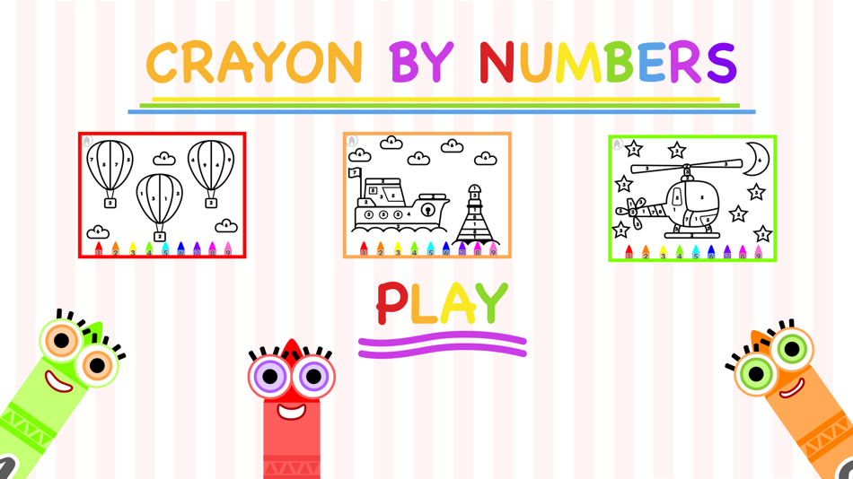 #4. Crayon By Numbers - Color Pics (iOS) 由: Simon Turner