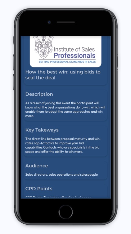 Institute Sales Professionals