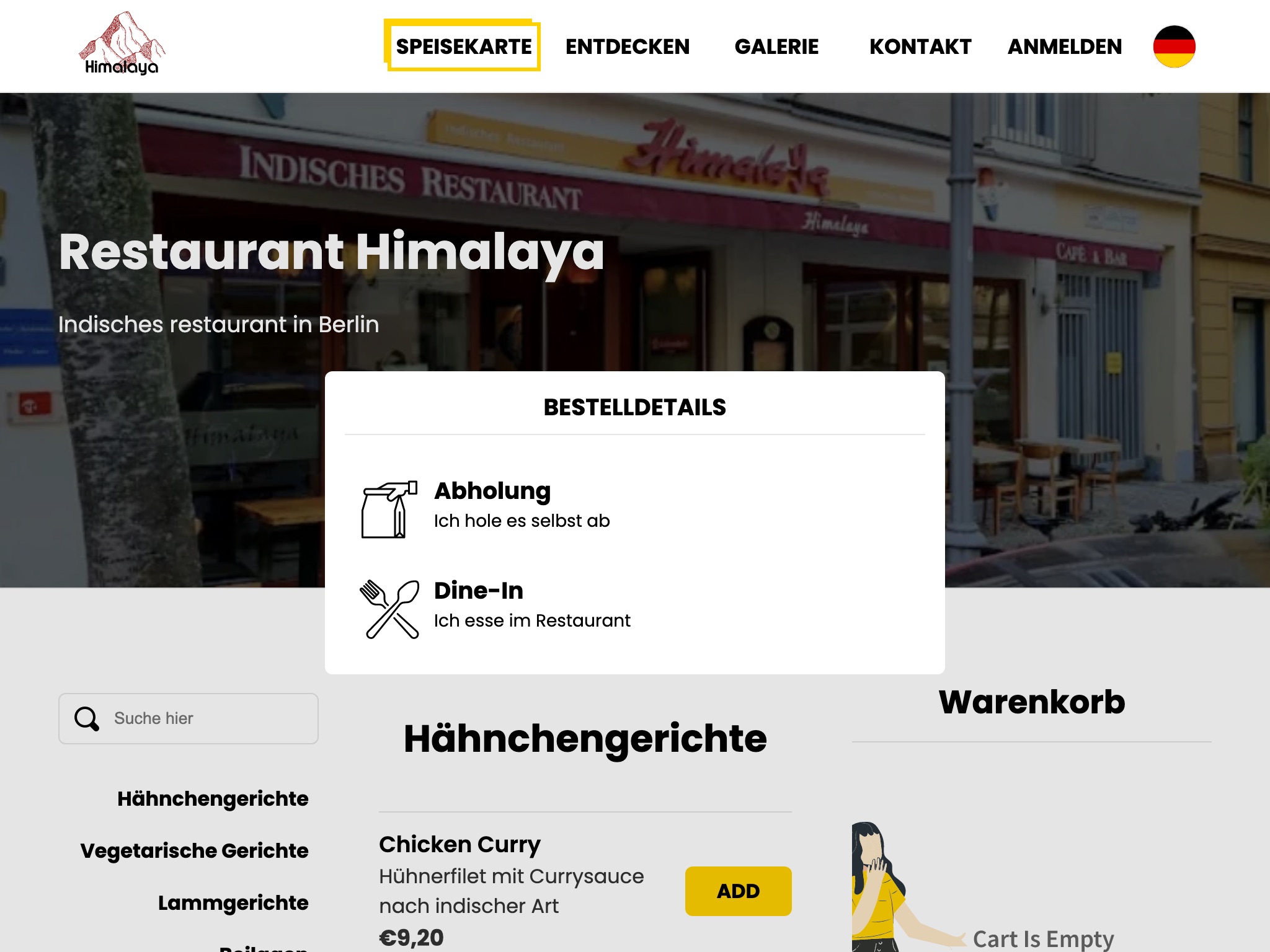 Restaurant Himalaya screenshot 2