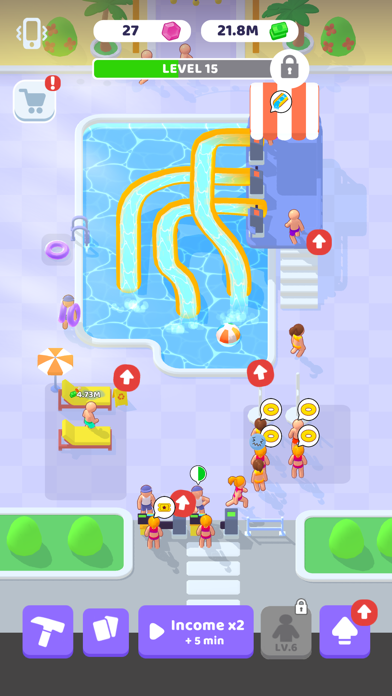 My Aquapark: Idle Water Empireのおすすめ画像6