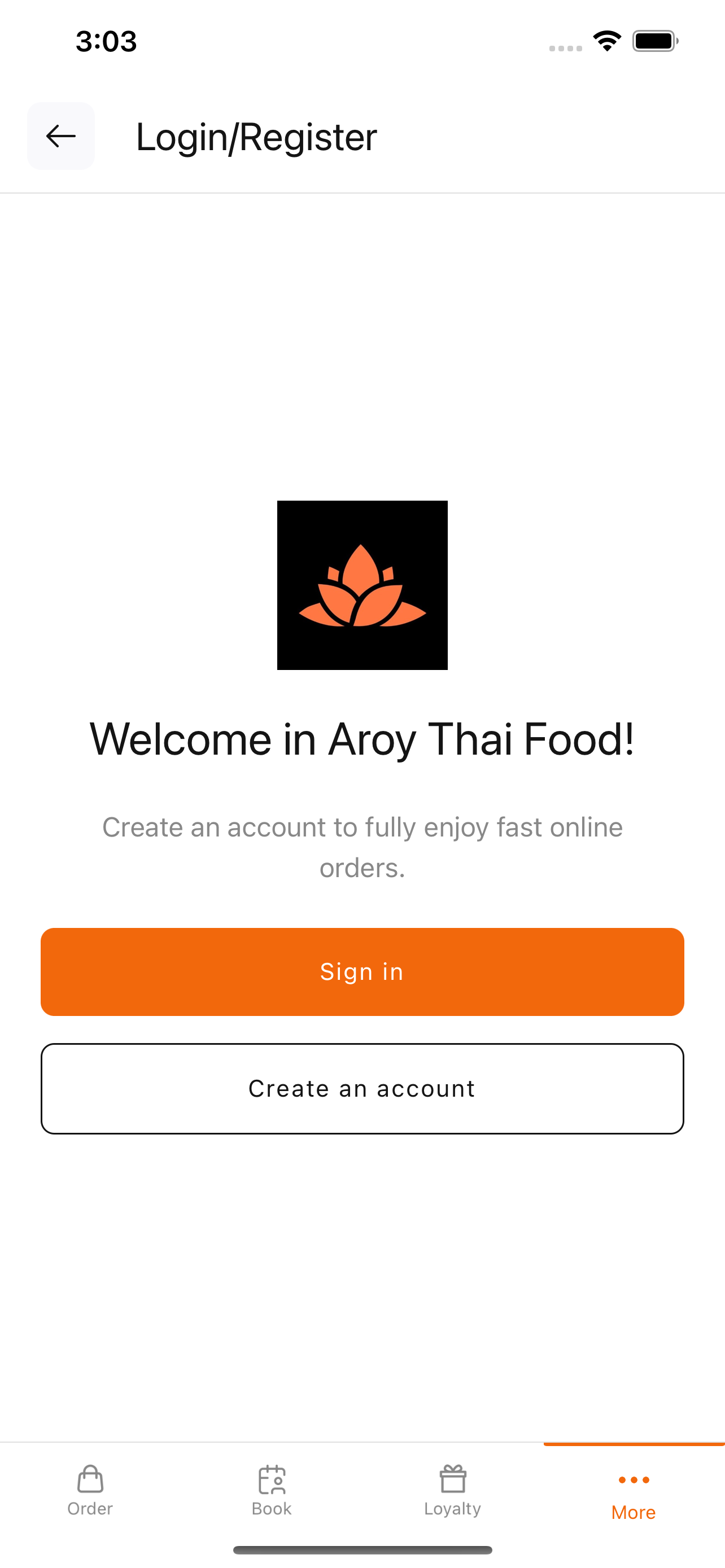 Aroy Thai Food Catering