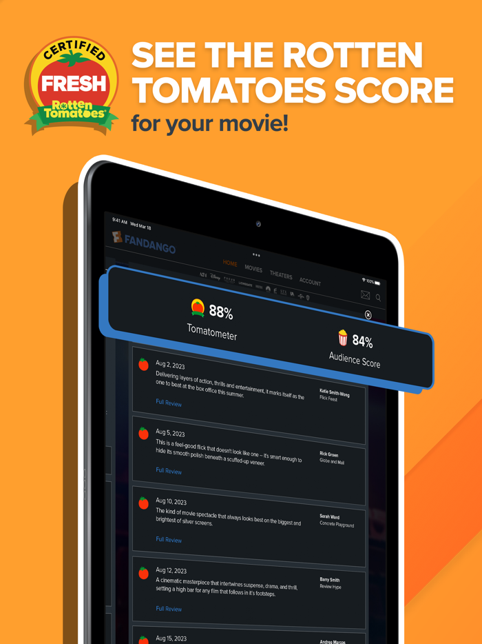 Fandango - Get Movie Tickets