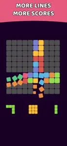 100 Color Block Puzzle Classic screenshot #3 for iPhone