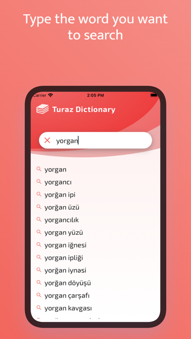 Turaz Dictionary Screenshot