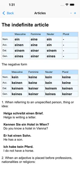 Game screenshot German Grammar hack