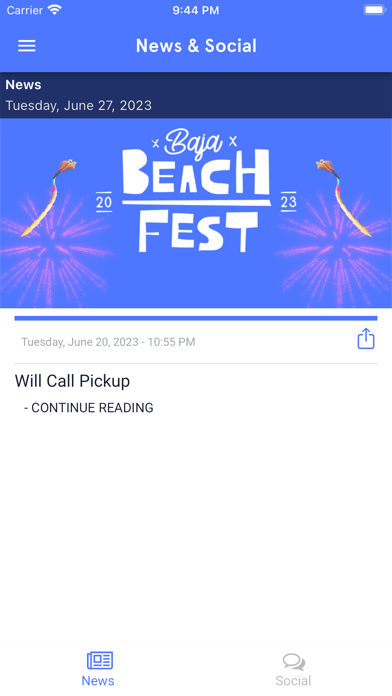 Baja Beach Festival Screenshot