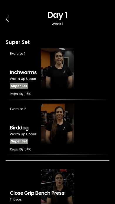Ash Besse Fitness Screenshot