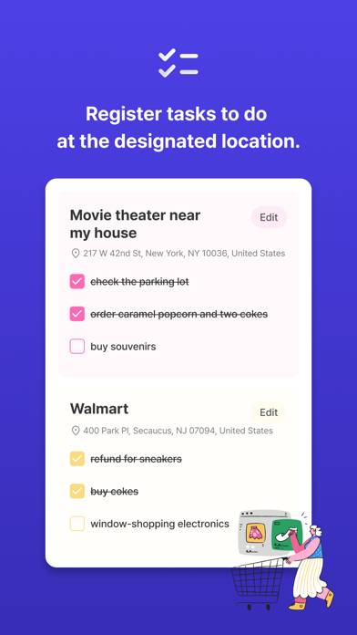 TODO At - Tasks by location Screenshot