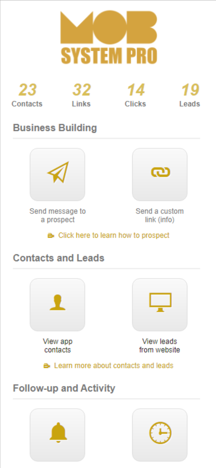 MOBSystemPro App and System