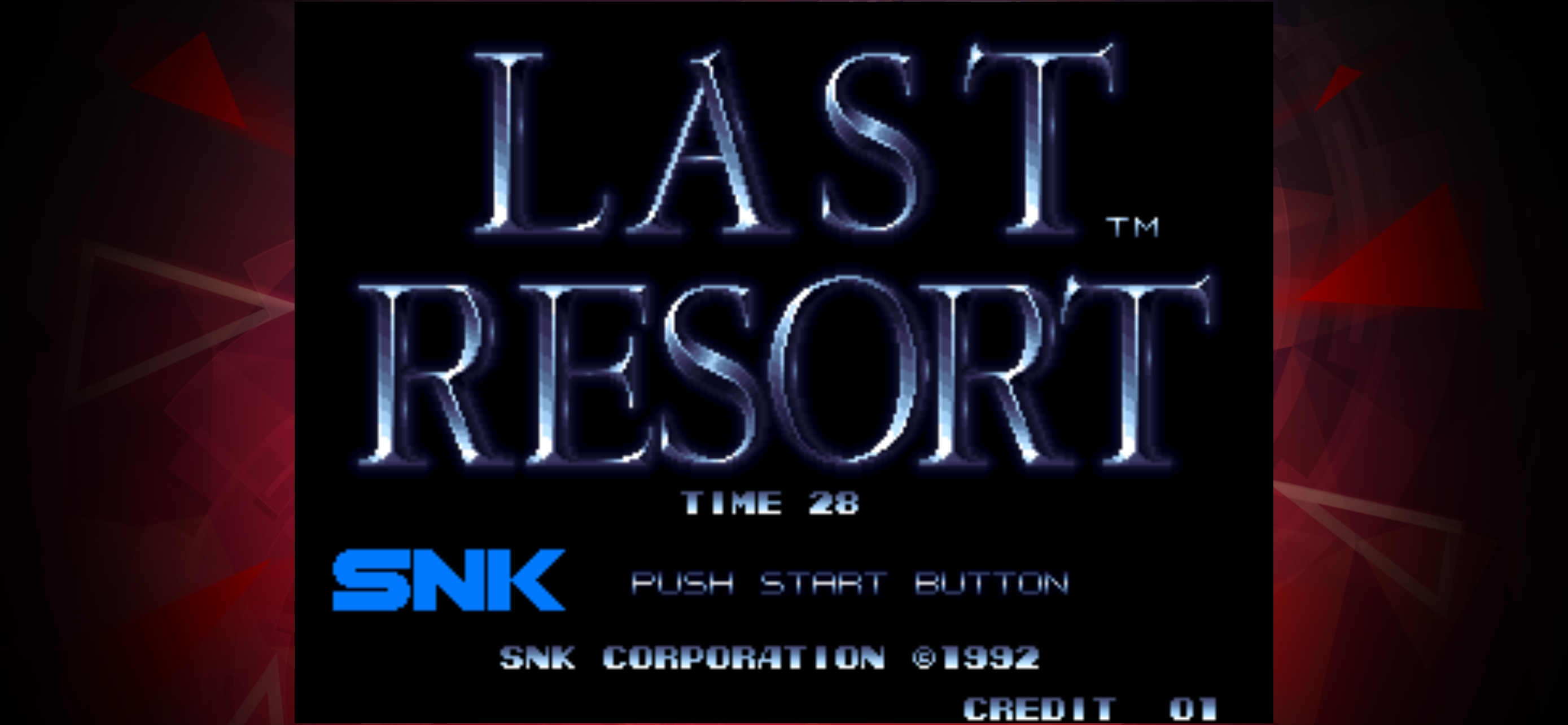 LAST RESORT ACA NEOGEO