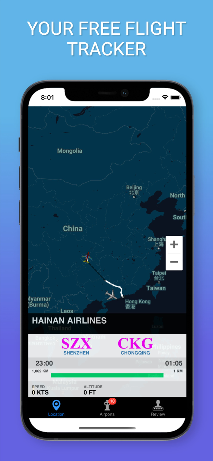 Air Tracker Hainan Airlines