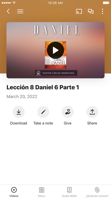 Agua Viva Iglesia Cristiana Screenshot