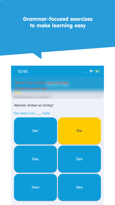 speakeasy Learn German Screenshot