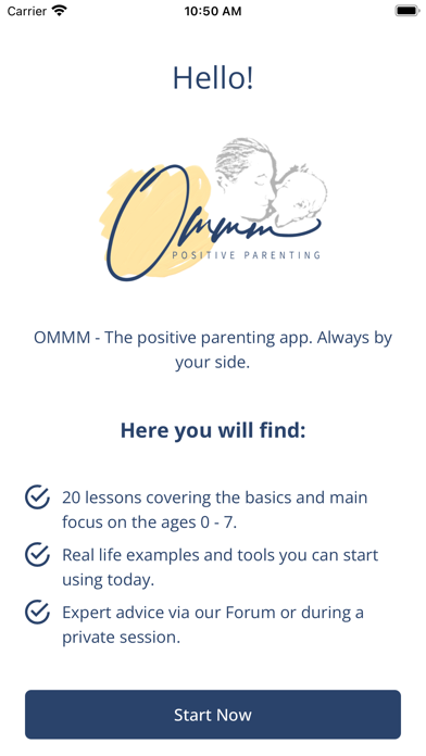 Ommm Positive Parenting Screenshot
