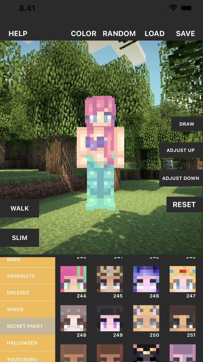 Custom Skin Creator
