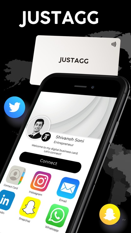 Justagg: Digital Business Card