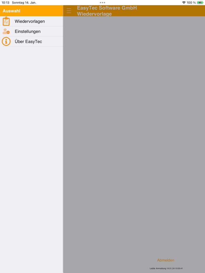EasyTec mobile Wiedervorlage