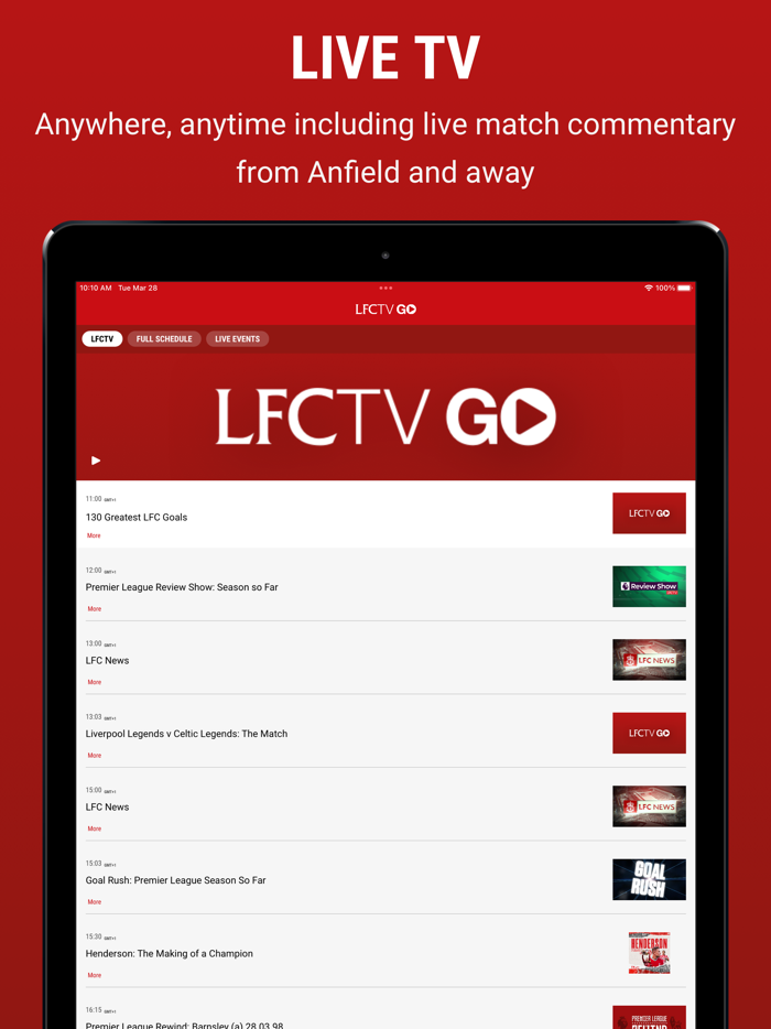 LFCTV GO Official App