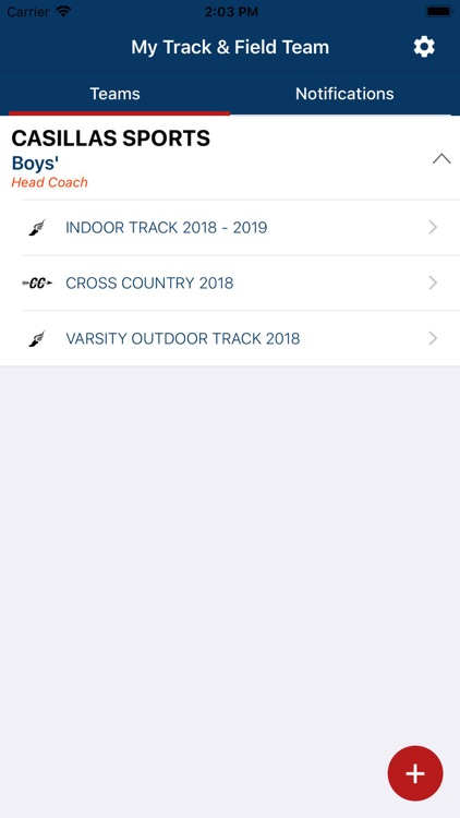 My Track & Field Team (coach)