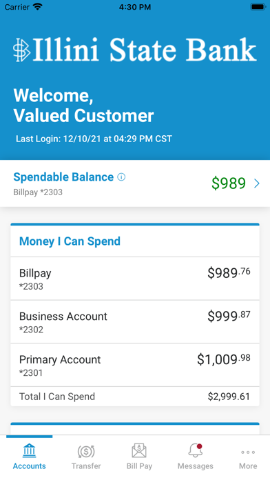 Illini State Bank Mobile Screenshot