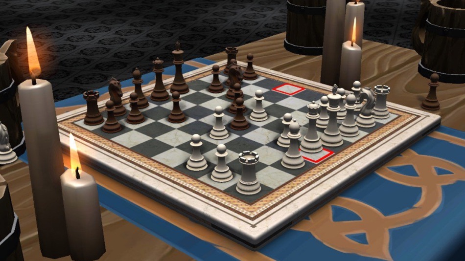 #5. Chess 3D. (iOS) 由: M SQUARE