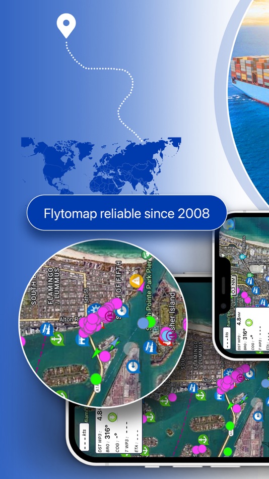 #2. Flytomap All in One HD Charts (iOS) 由: Flytomap