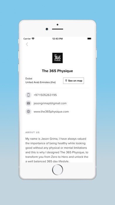 The 365 Physique Screenshot