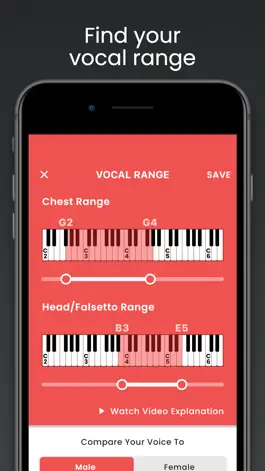 Game screenshot Vocal Gauge: Range Transposer apk