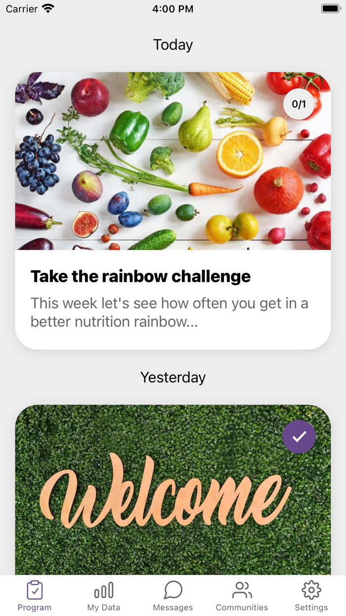 The Better Nutrition Program