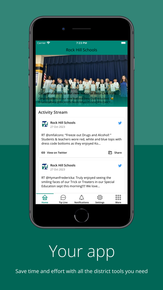 #1. Rock Hill Schools (iOS) 由: Rock Hill School District Three