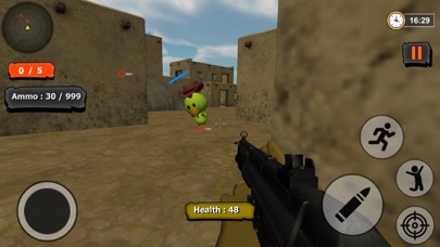 Chicken Roosters Gun Fight Screenshot