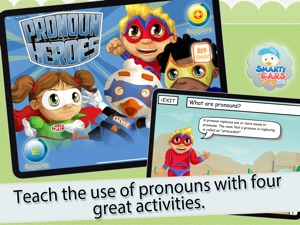Pronoun Heroes screenshot #1 for iPad