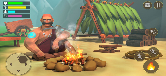 Stone Age Survival Island Game