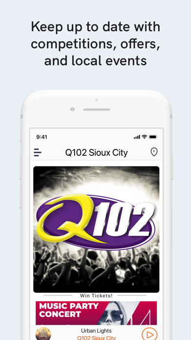 Q102 Sioux City Screenshot