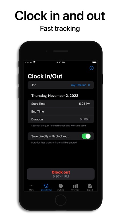 Hours Tracker & Time: myTime screenshot-6