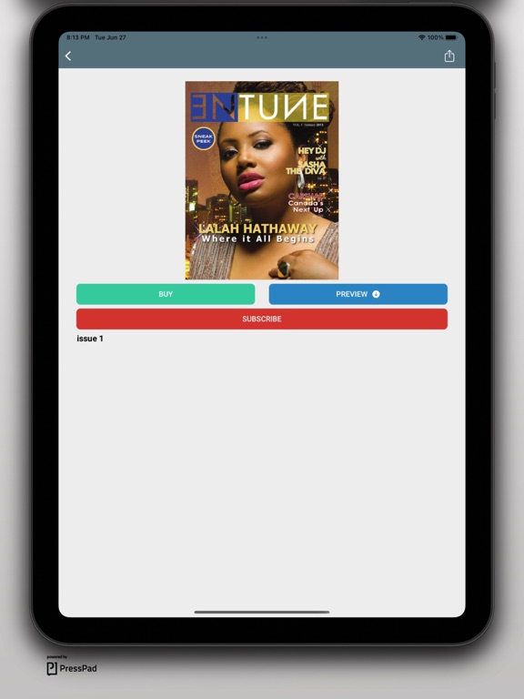 Screenshot #5 pour Entune Magazine